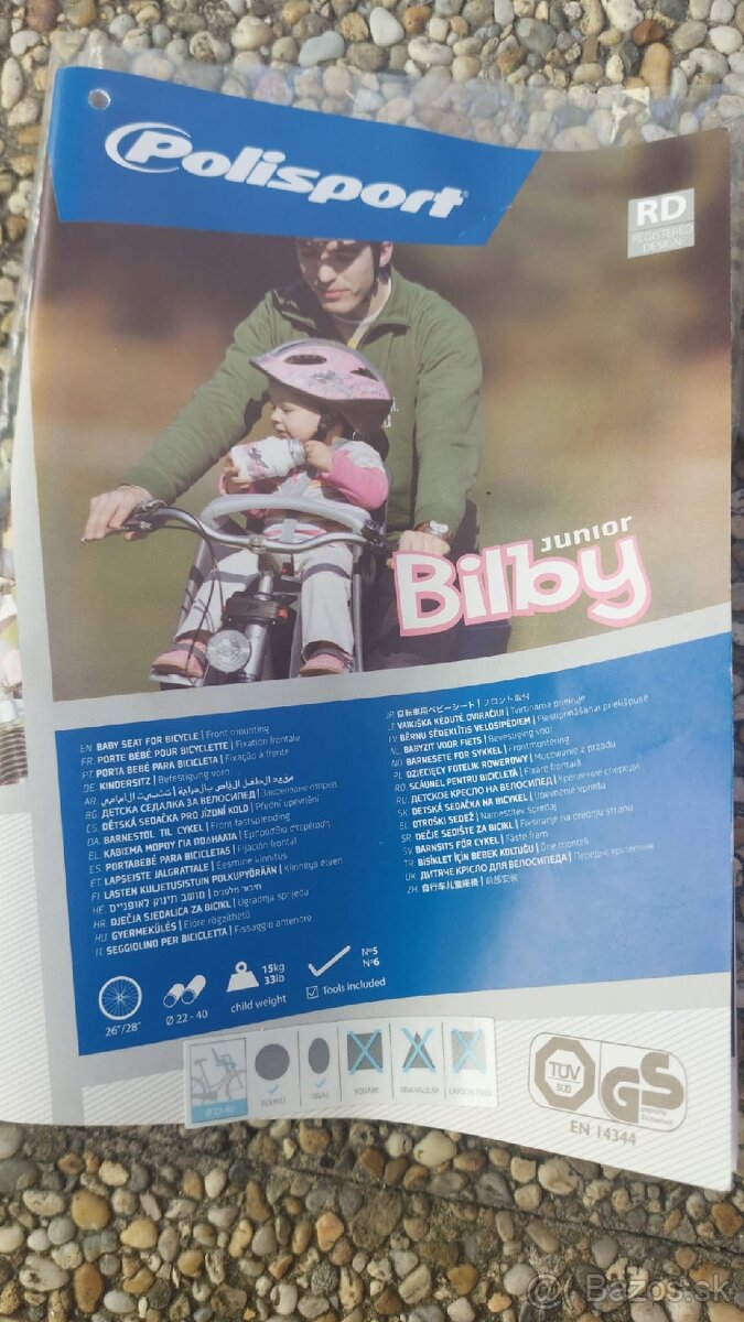 Detská sedačka na bicykel - 3