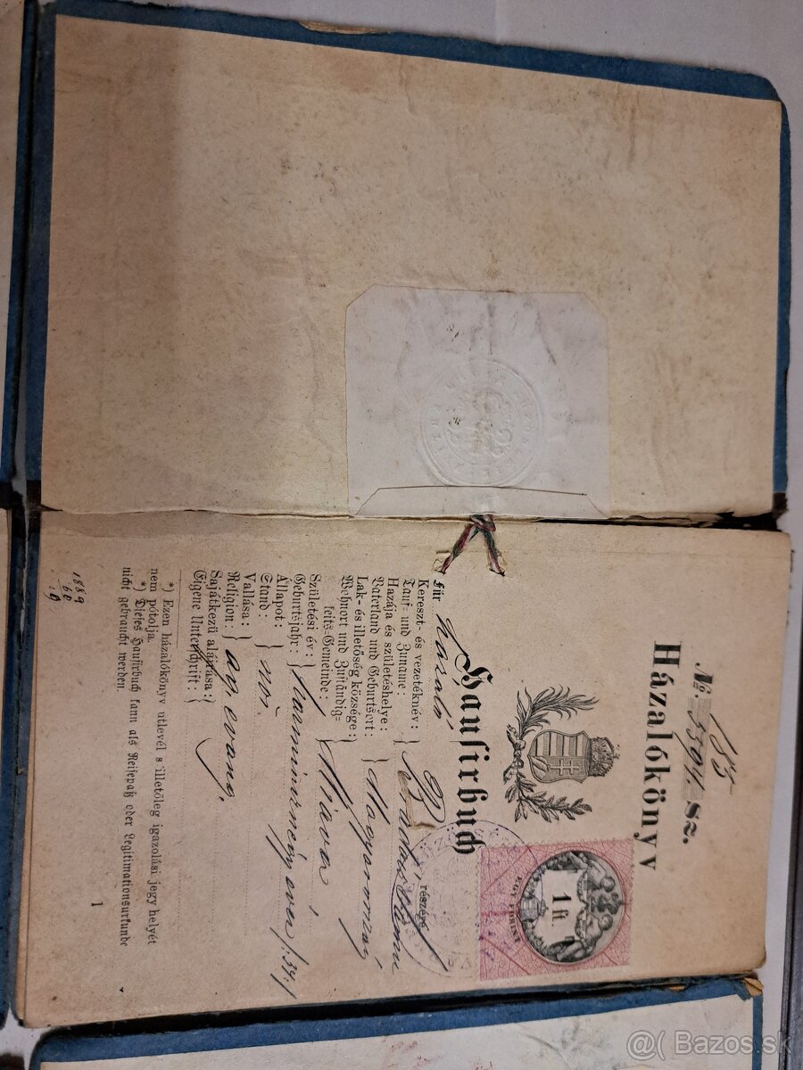 Knižky podomovych predajcov - 3