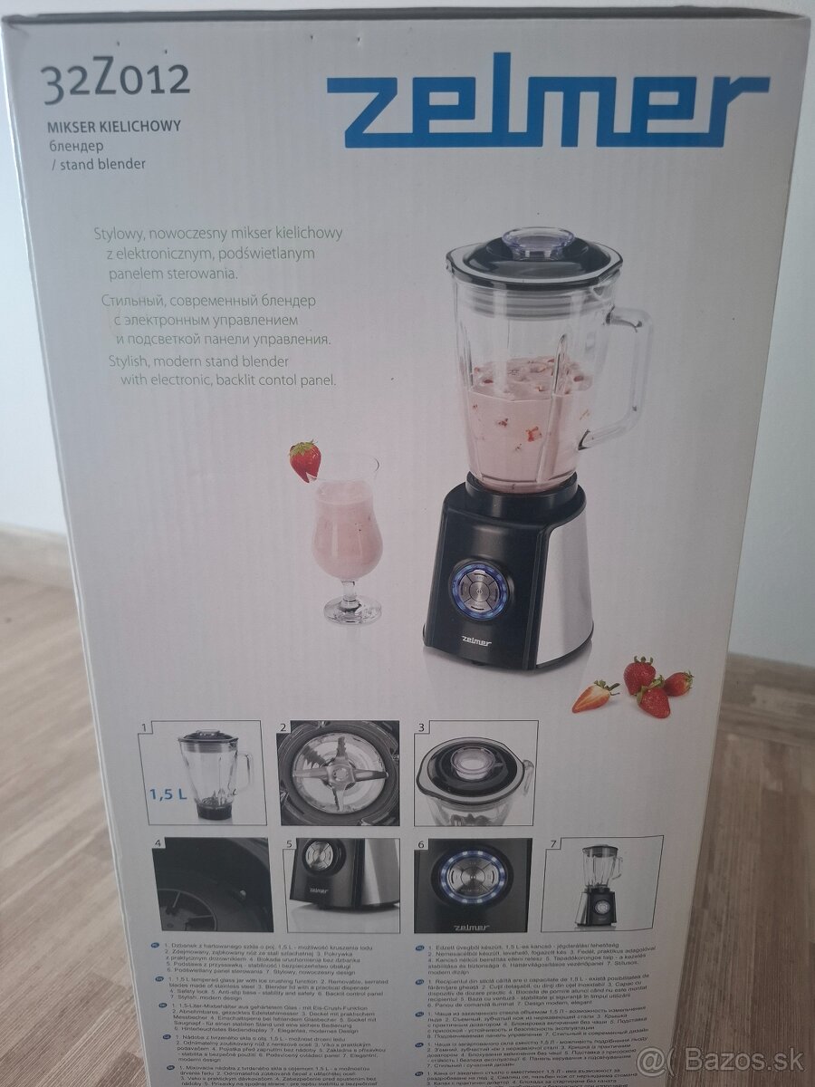 Predám stolný mixér zelmer ako novy - 3