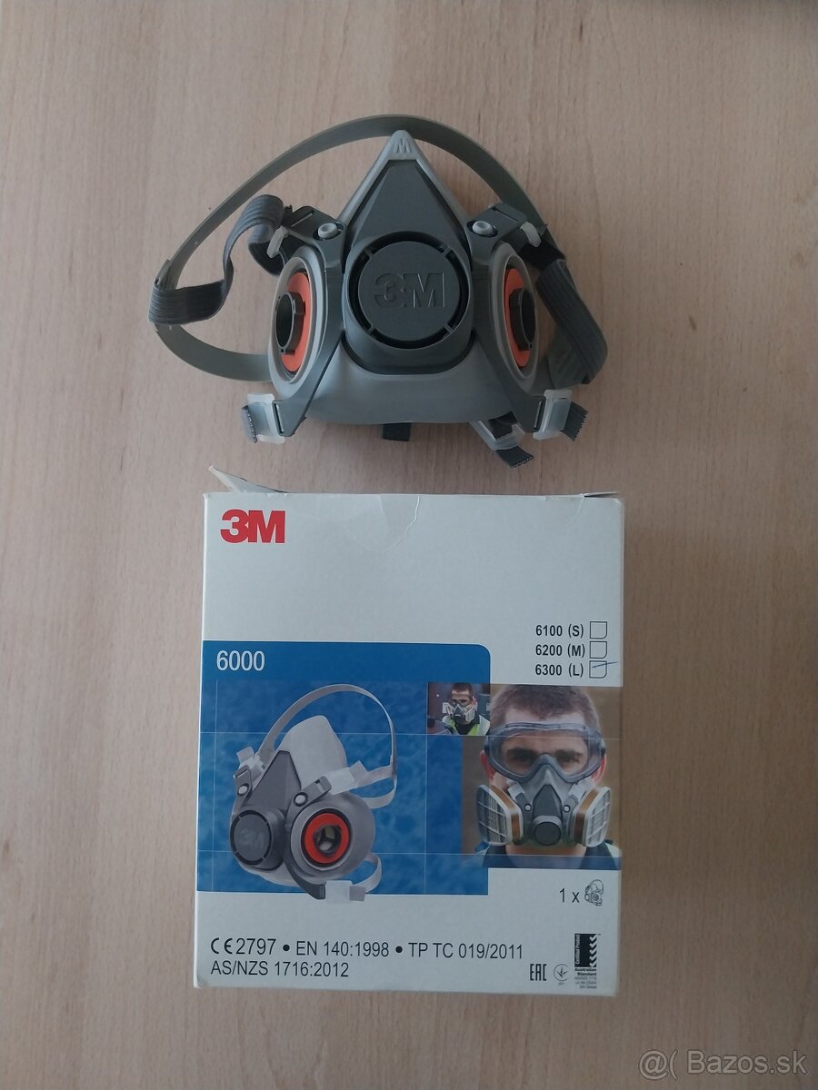 Polomaska 3M aj s filtrami - 3