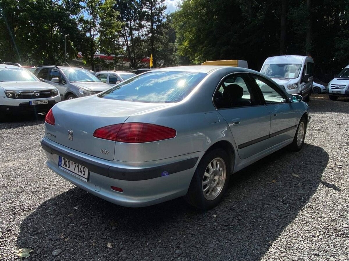 Peugeot 607 2.2 HDI 98kW digitální klima JBL kůže 2001 - 3