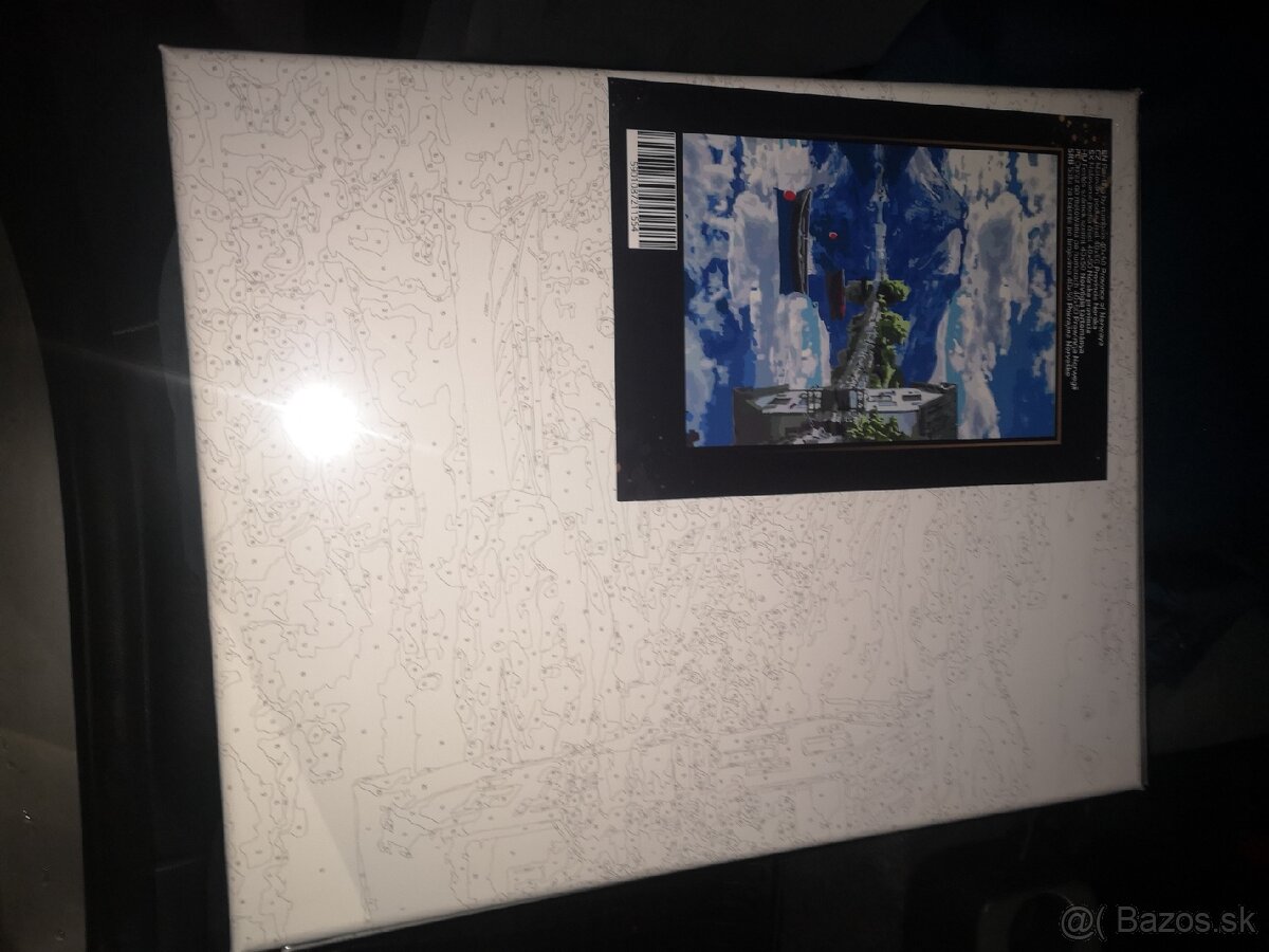 Malovanie podla čísel plátno 40x50 cm - 3