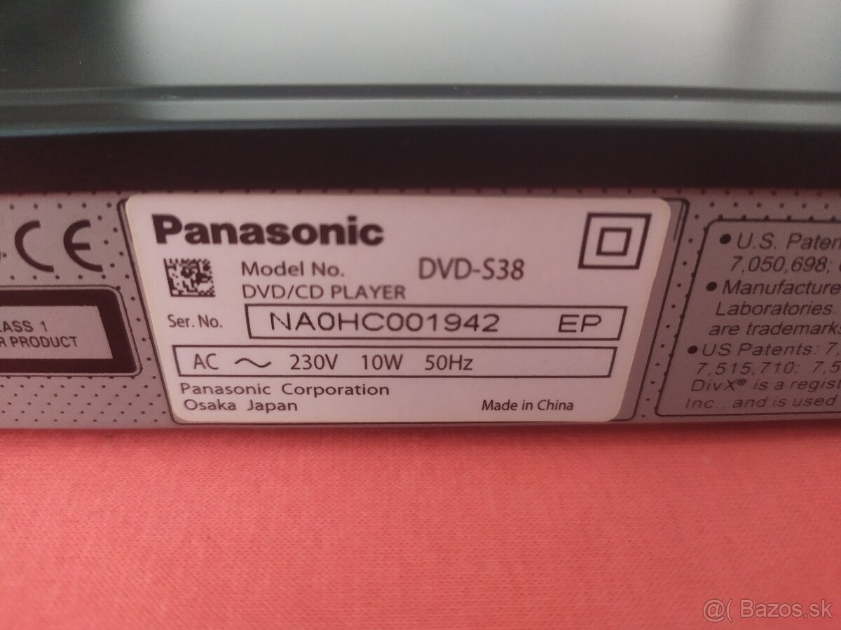 DVD prehrávač Panasonic - 3