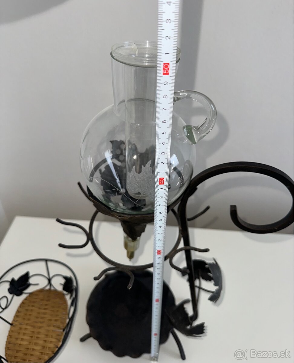 Leptaný sklenený dekantér - 3