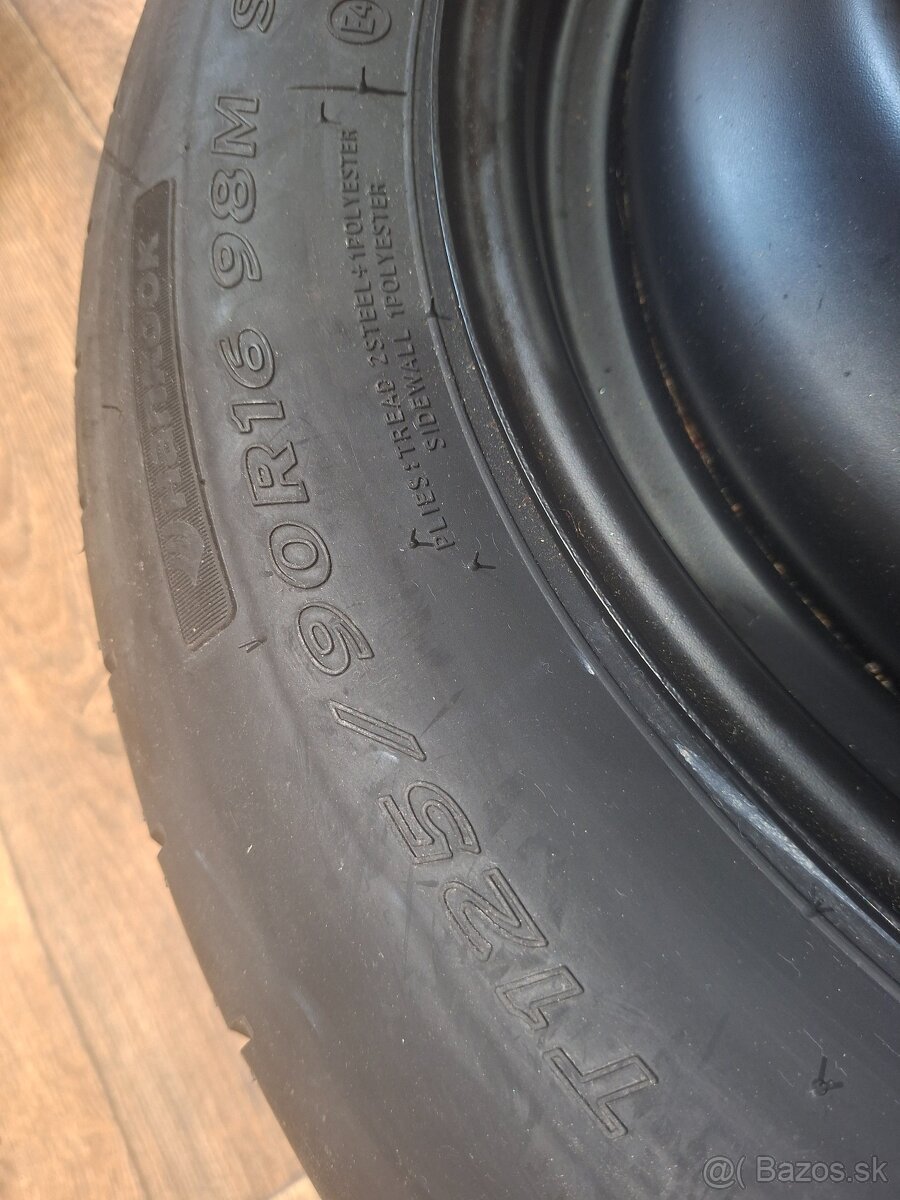 Predám rezervné koleso úzke Ford-R16 - 3