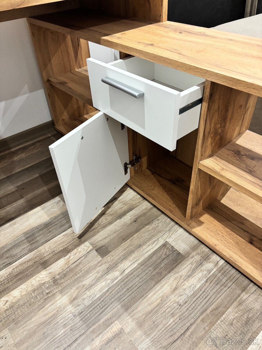 Predám písací stôl s poličkou - 3