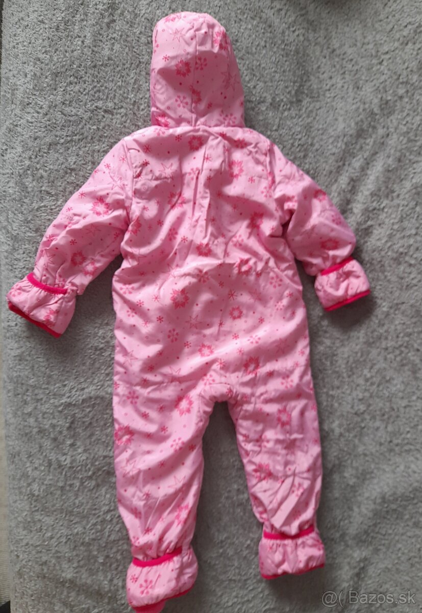 Zimné/prechodné overaly 74/80 pre dvojičky - 3