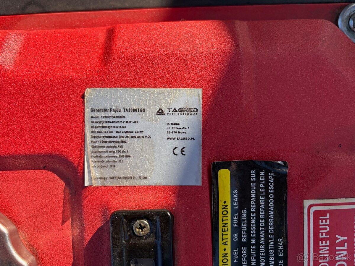 TAGRED TA3000TGX 3KW - 3
