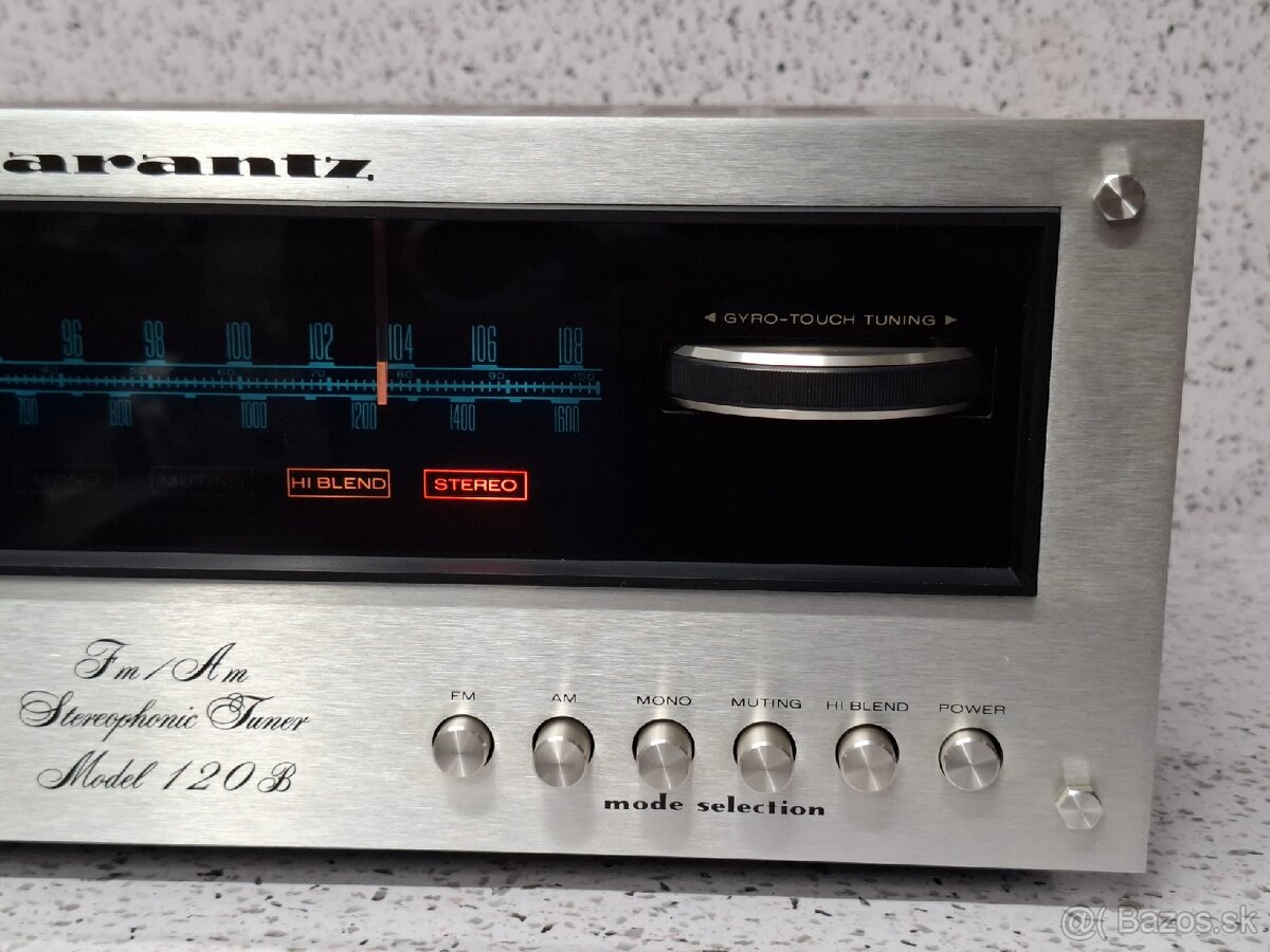 SCOPE DISPLAY / Marantz Model 120B FM/AM STEREOPHONIC TUNER - 3