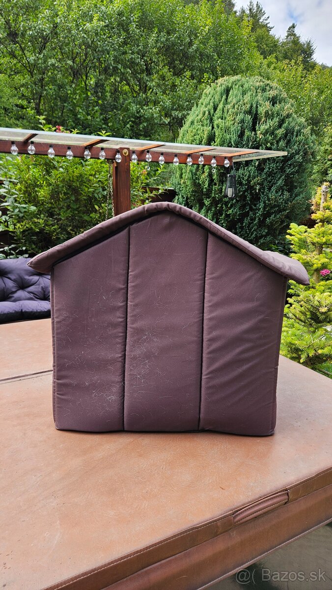 Textilná psia búda - veľká - 3