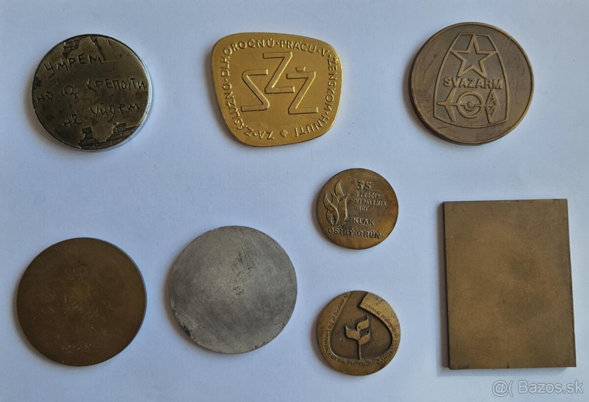 Medaile, plakety, vyznamenania - 3