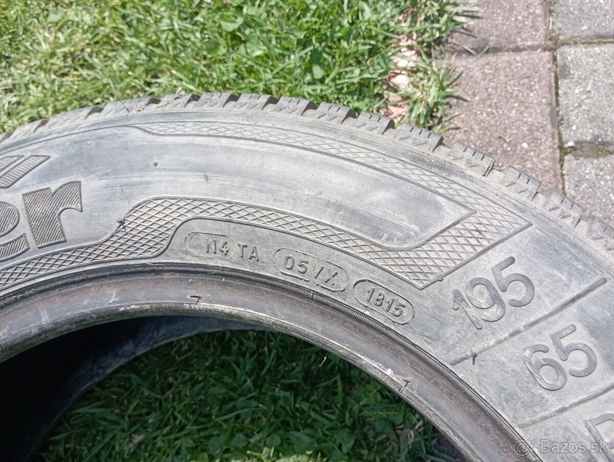 1ks zimná 195/65R15 Kleber Krisalp HP2 - 3