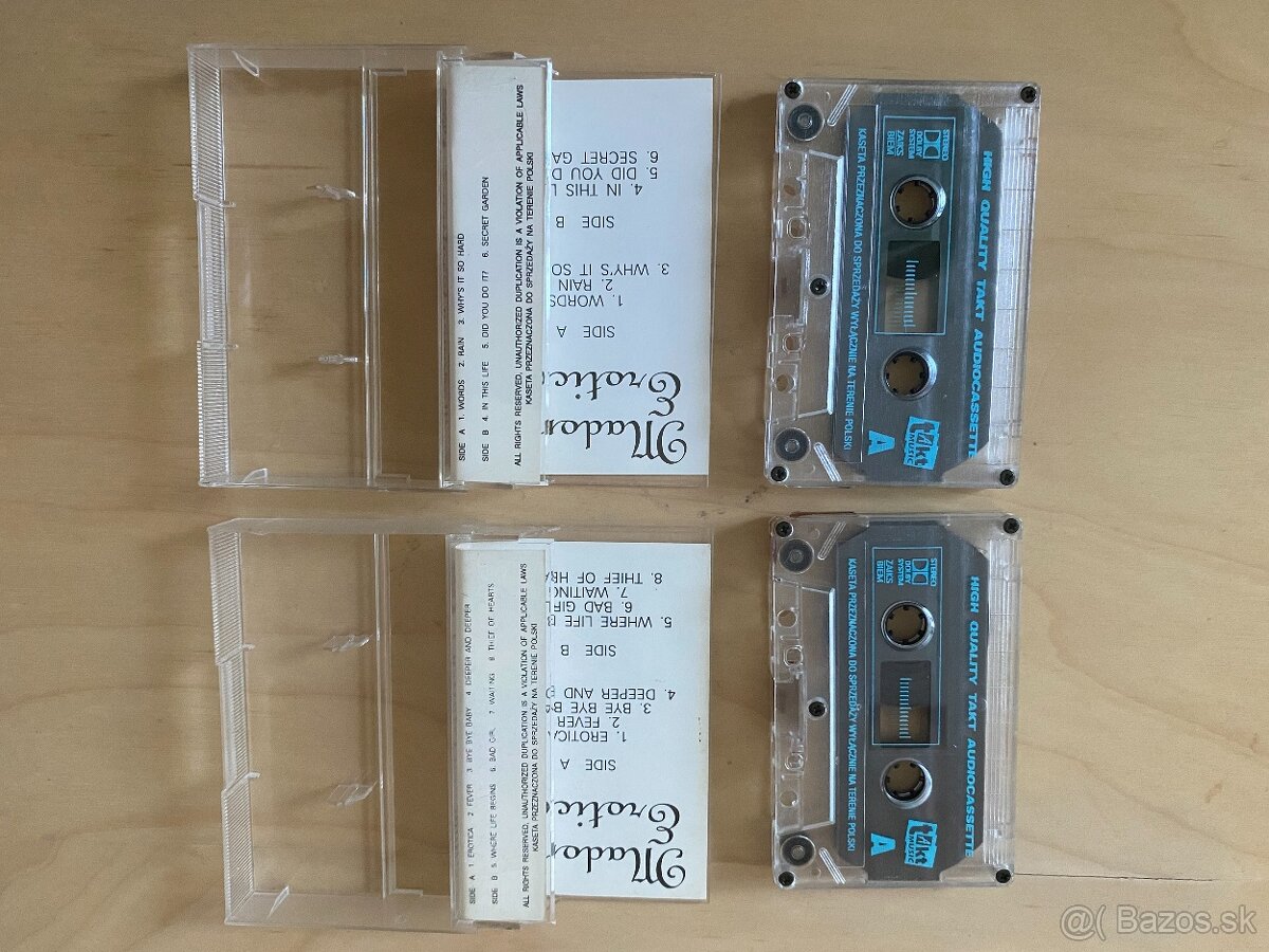 Audiokazeta Madonna - 3