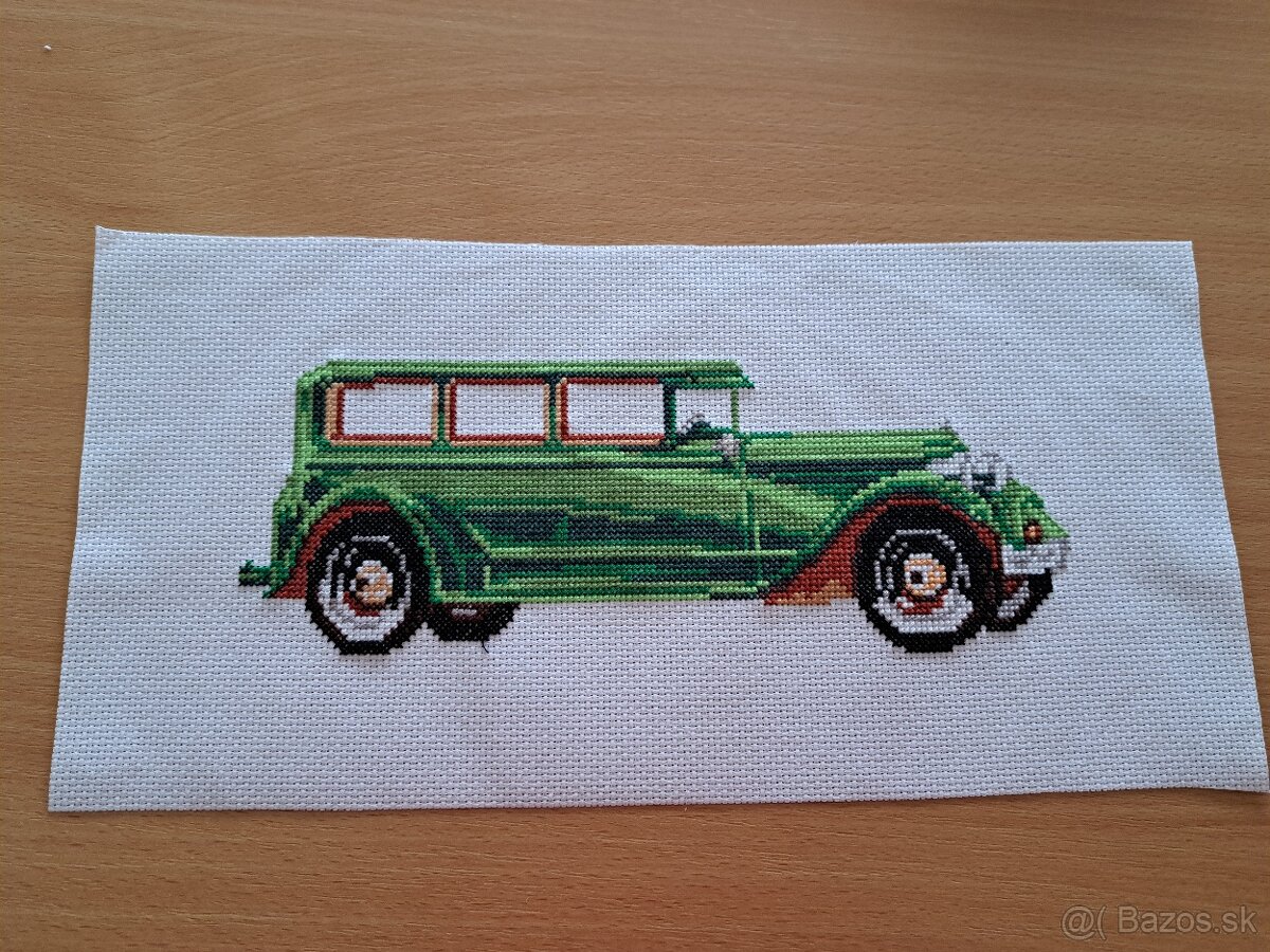 Výšivka autá - 3