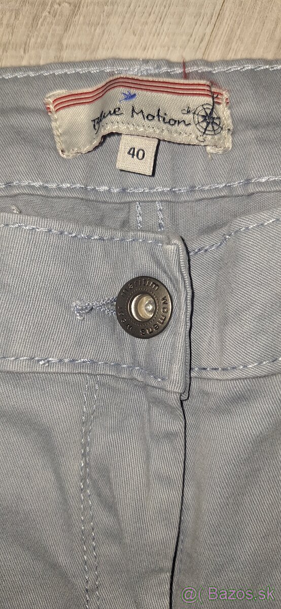 Dámske modrosive dzinsy - 3