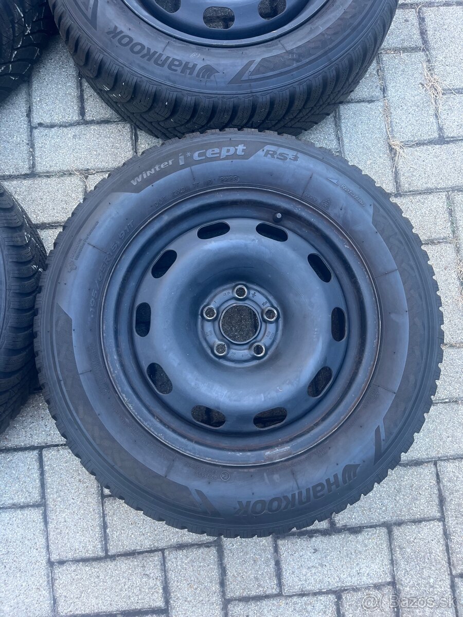 Zimná sada diskov VW 5x100 R15 - 3