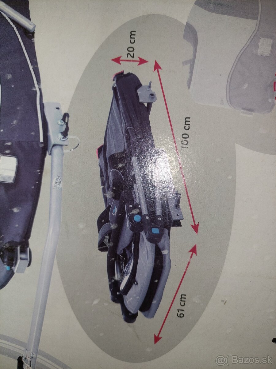 Trixie - príves na bycikel pre psa - 3