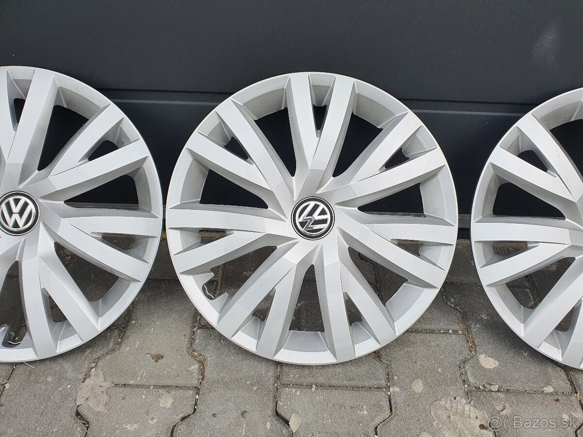 R16 Puklice volkswagen r16 vw 16 puklice kryty kol disky - 3