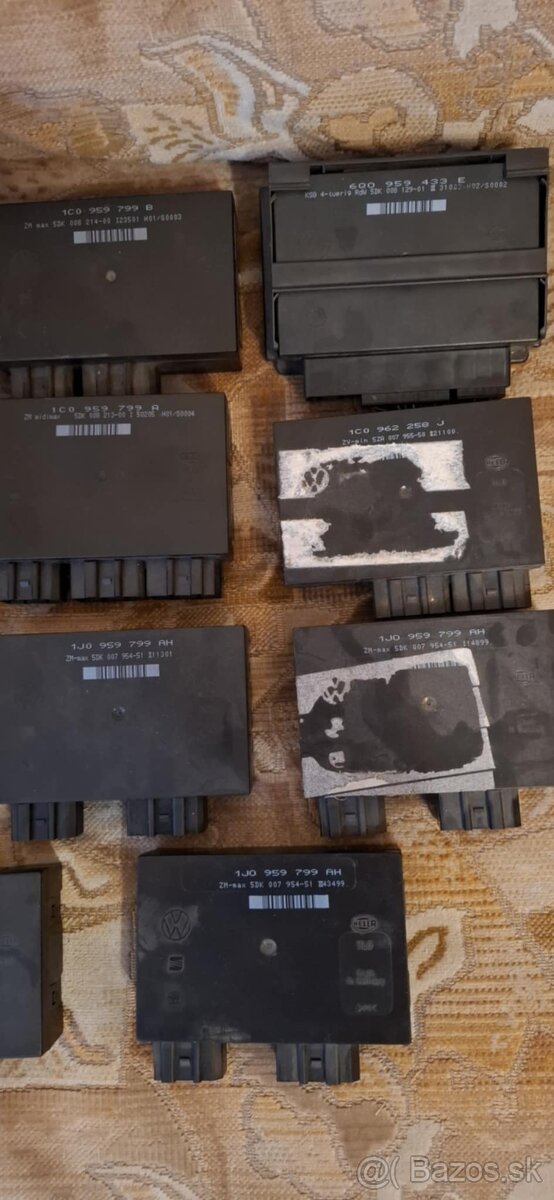 Komfortné jednotky VW , Škoda , Passat B5 , Superb 1 - 3