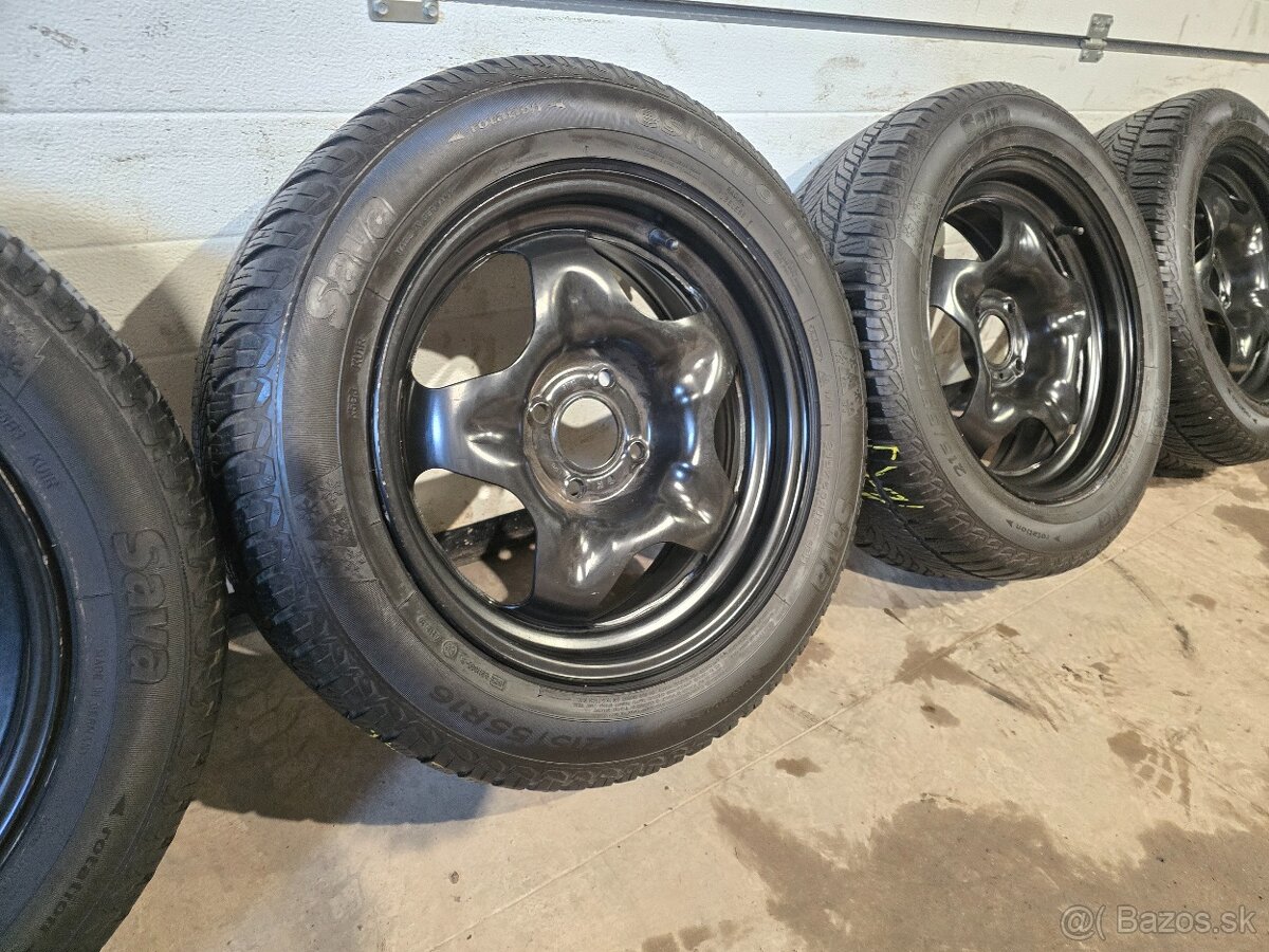 Zimná Sada 4x108+Fulda 215/55 R16 - 3