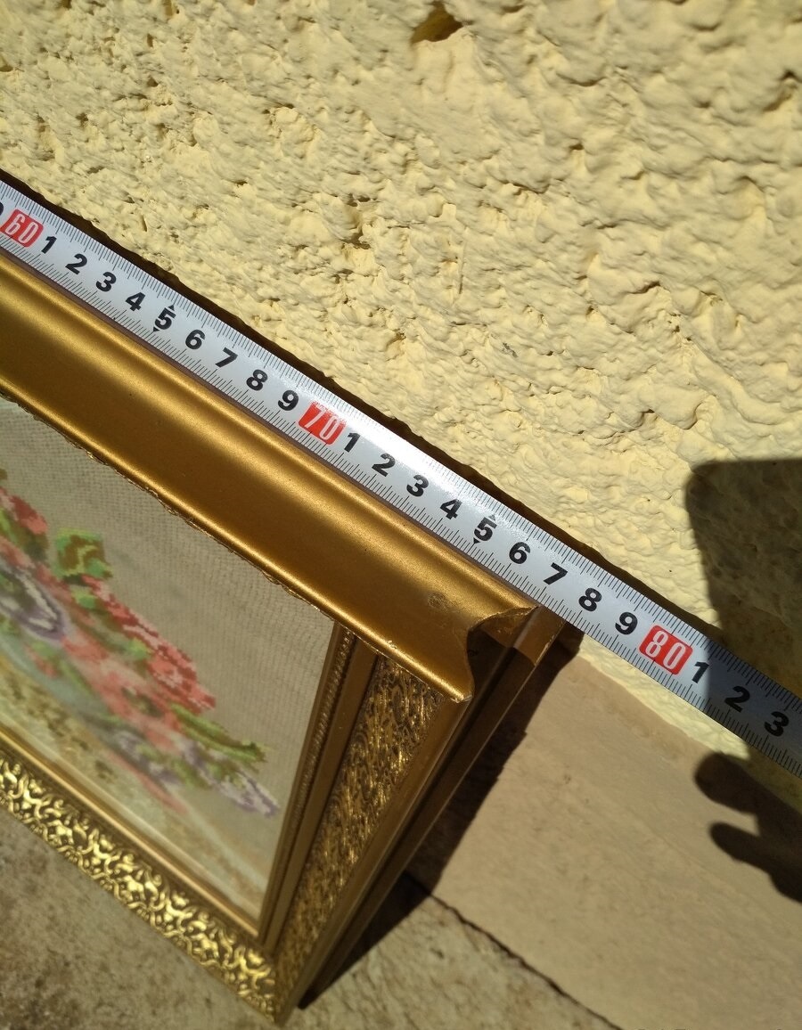 Veľký vyšívaný obraz (78x57 cm) - 3