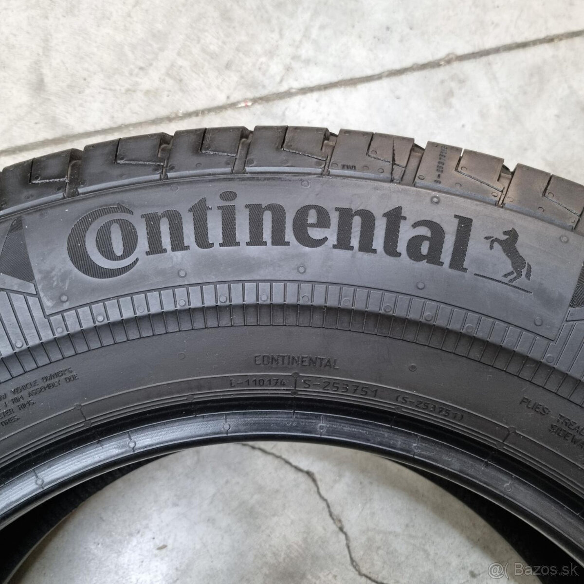 Letné dodávkové pneumatiky 235/65 R16C CONTINENTAL - 3