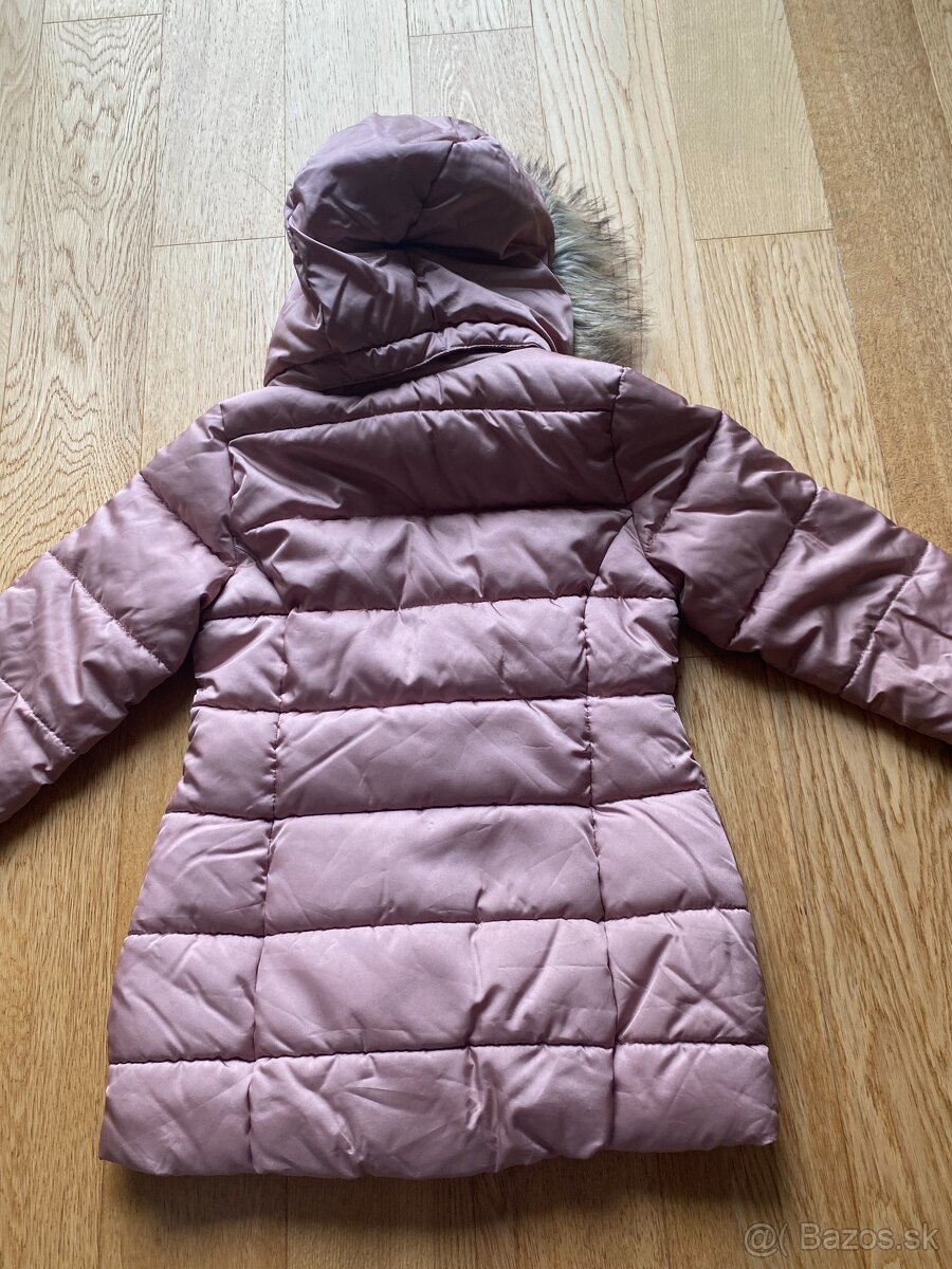 Dievčenská zimná bunda , H&M, veľ. 128 - 3