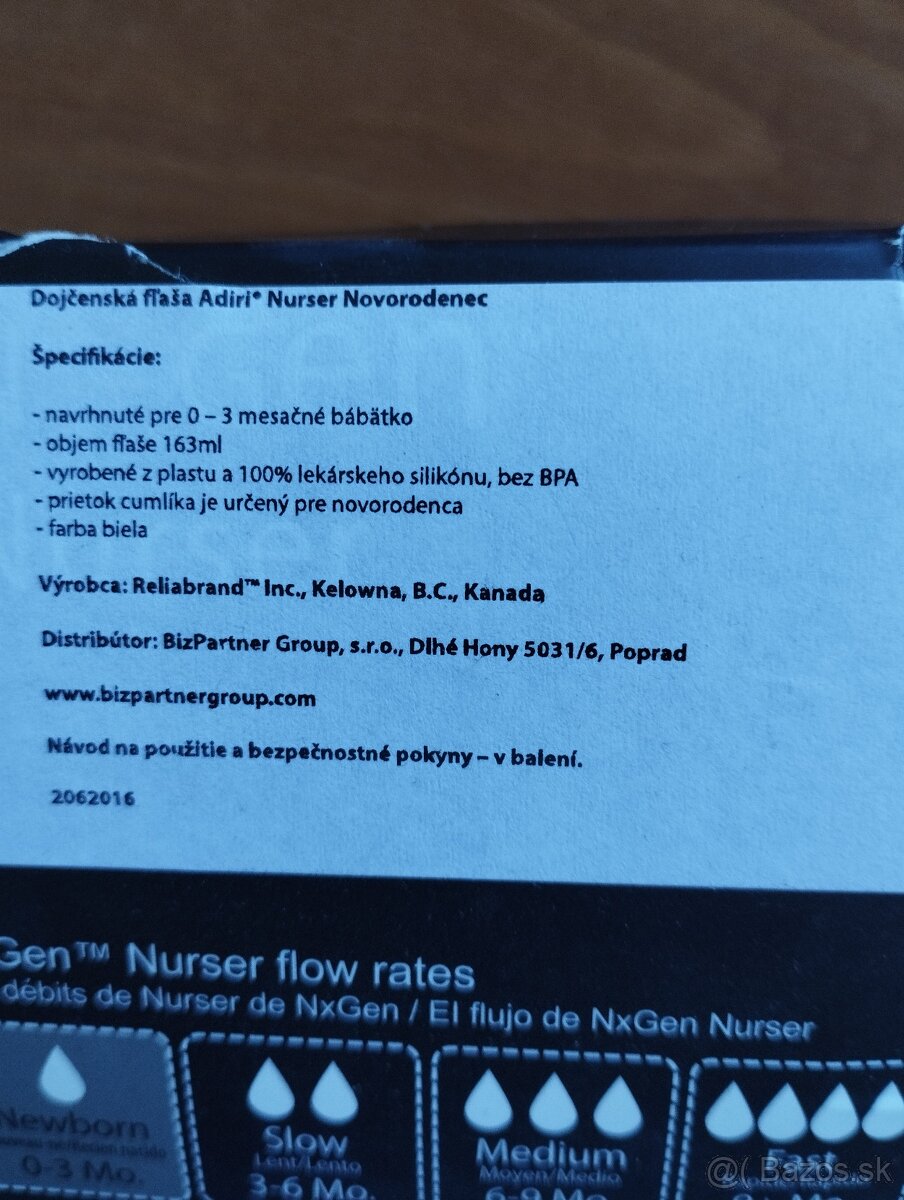 Dojčenská fľaša ADIRI - 3