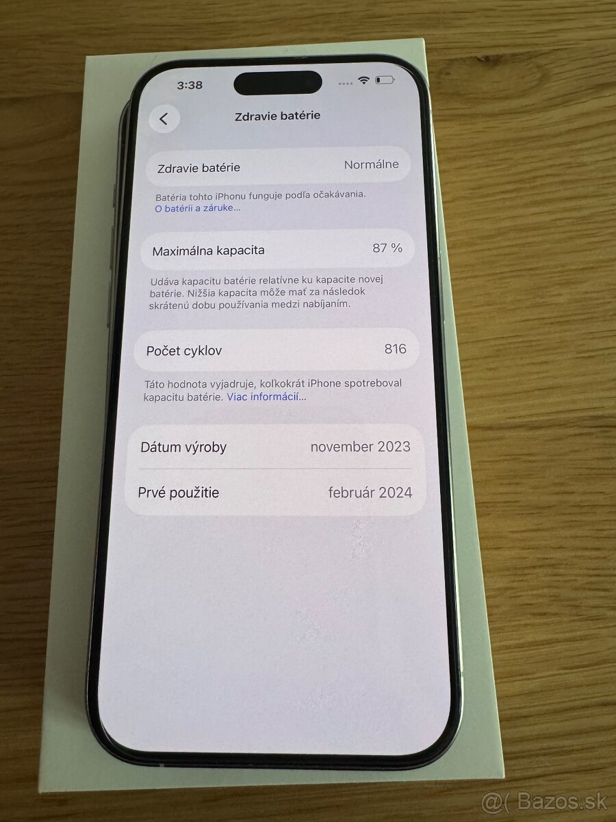 Predám Iphone 15 pro 256 - 3