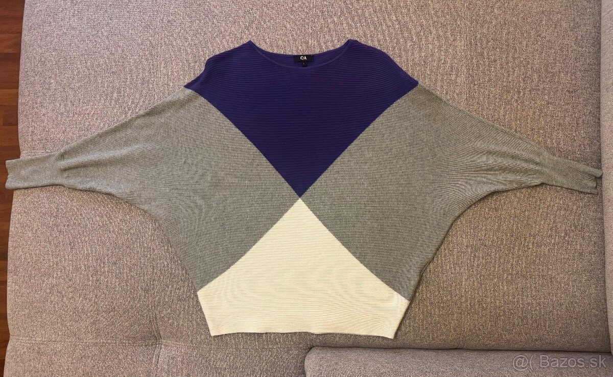 Dámsky sveter netopieri strih - 3