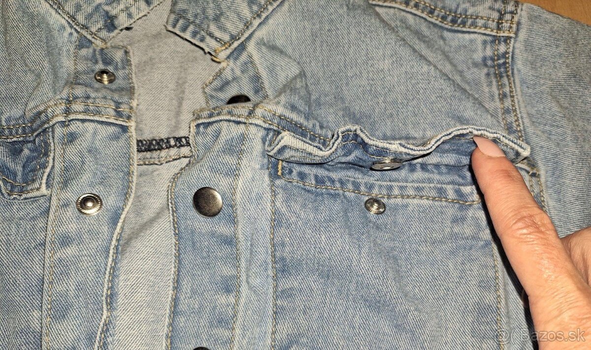 Riflovy overal veľkosť 152 a Retro rifle na traky-146 - 3