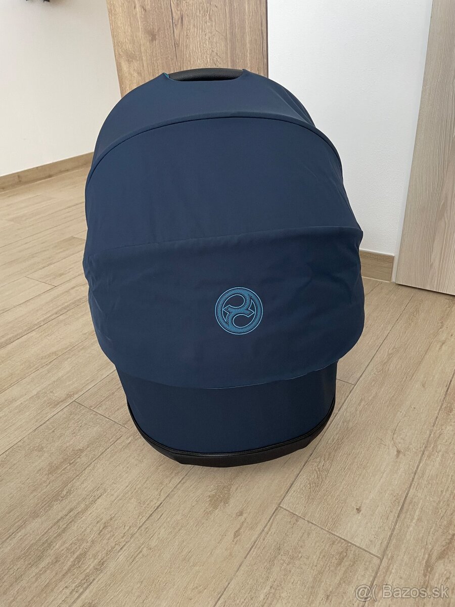 CYBEX Priam Lux Carry Cot Nautical Blue Platinum - 3