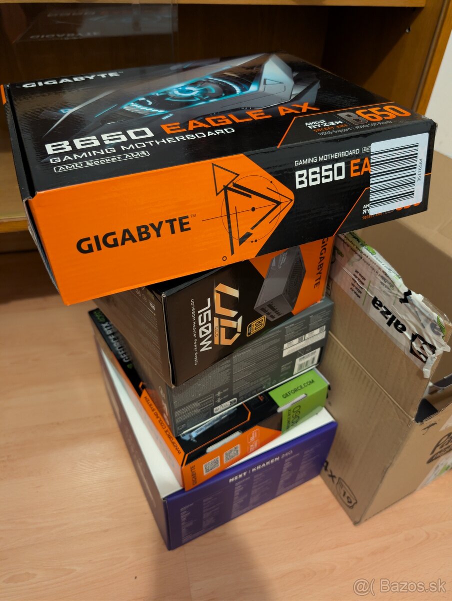 Herný PC Ryzen 5 9600X 4060 32GB DDR5 - 3
