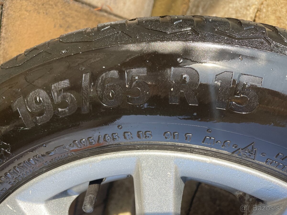 ELEKTRÓNY+PNEU 5X112 ET43 6JX15 VW ŠKODA SEAT - 3