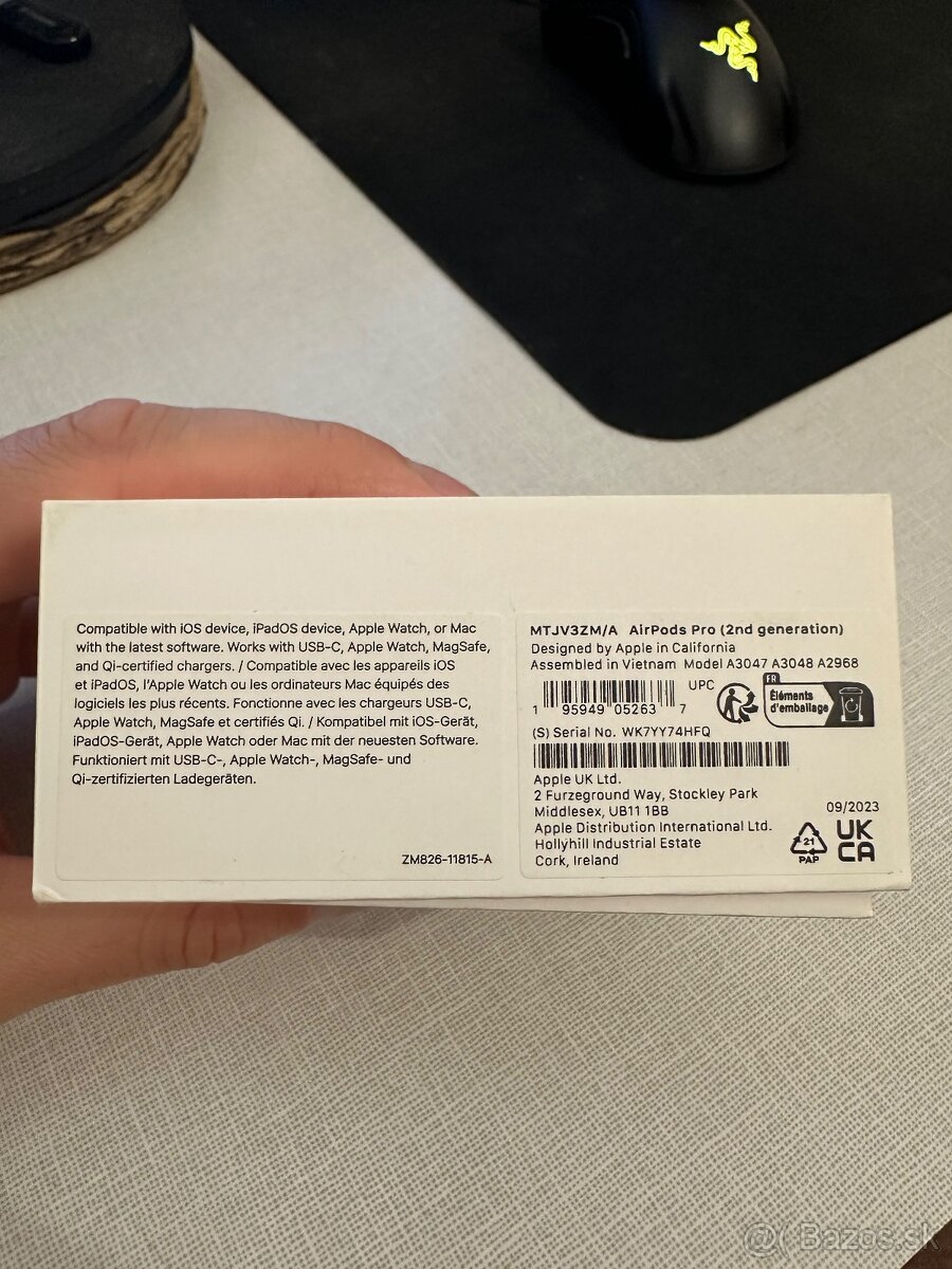 Slúchadka-Apple AirPods 2.Generácie - 3