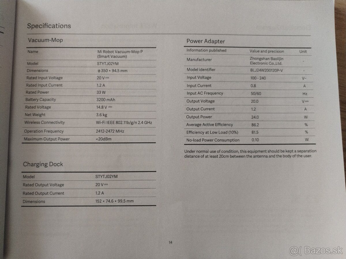 Roboticky vysavac Xiaomi Vacuum Mop Pro - 3