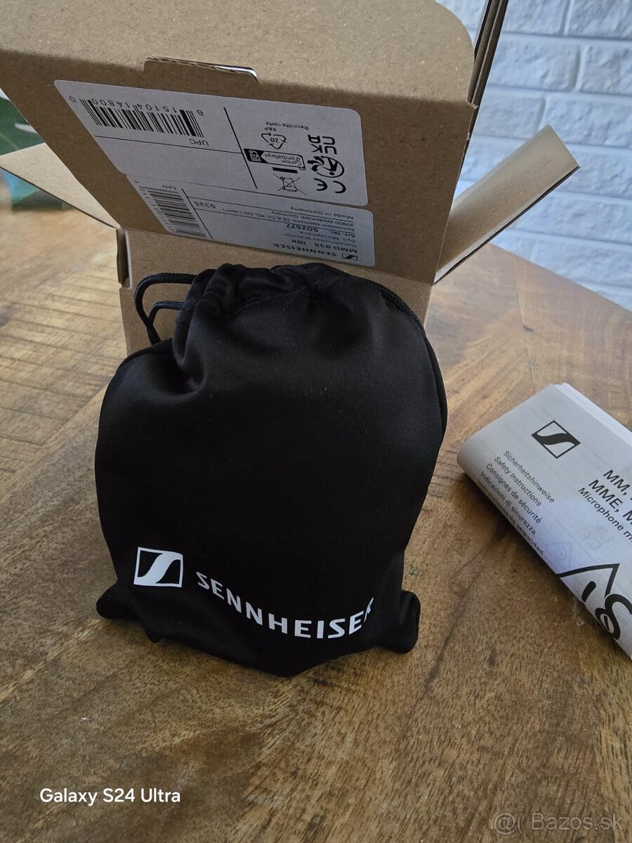 Predám mikrofónovú hlavu Sennheiser e935-1BK - 3