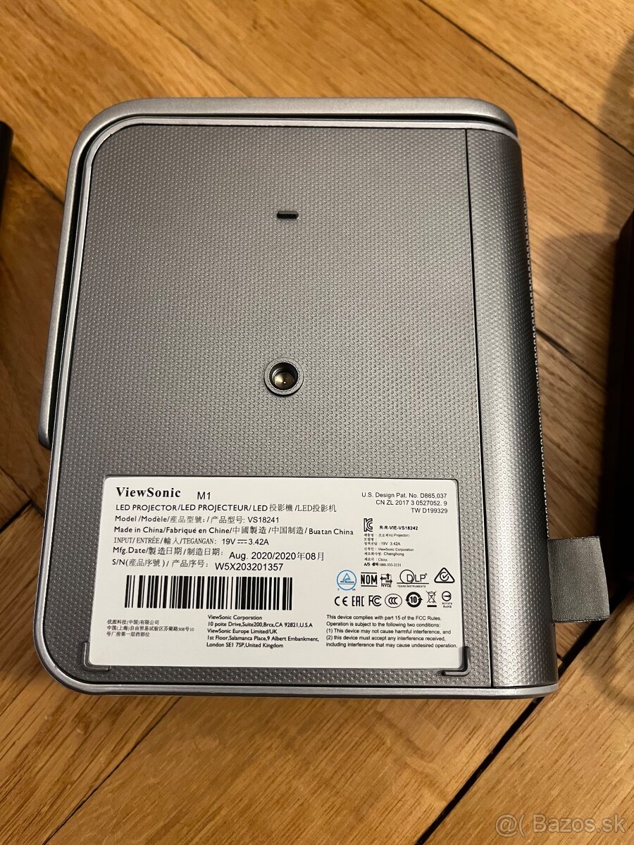 Prenosný projektor ViewSonic M1 - 3