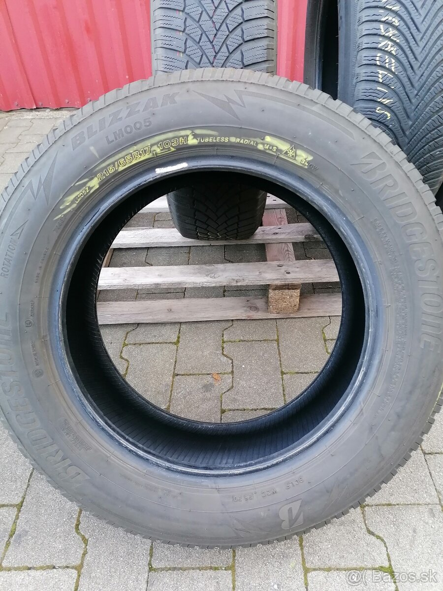 Zimne 215/65R17 páry - 3