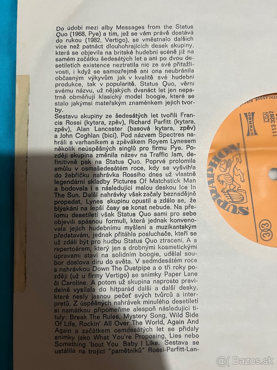 Lp Status Quo XX - 3