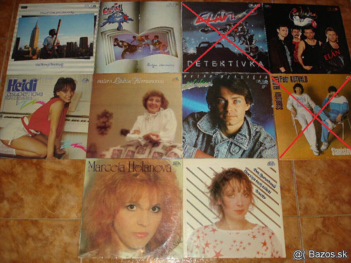 predám československé LP platne I. - 3