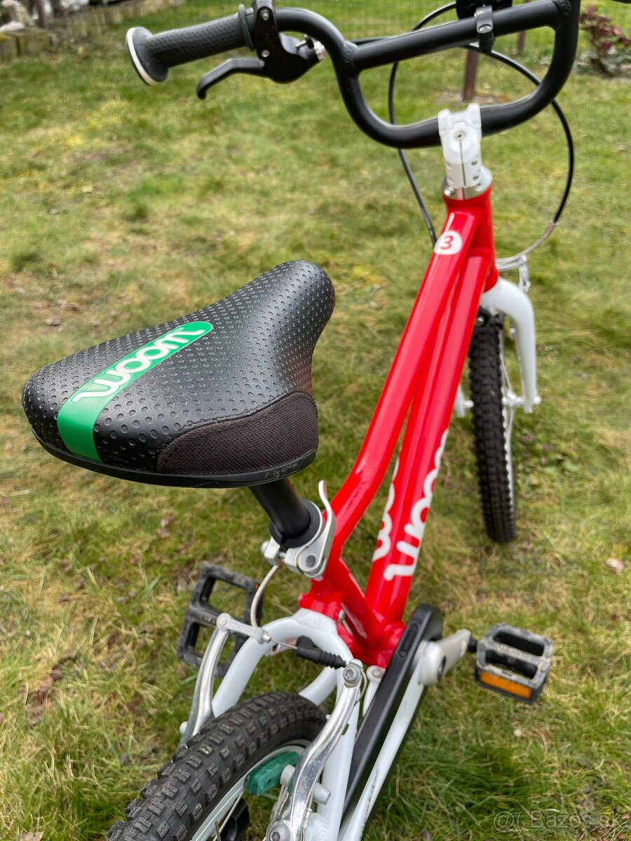 Woom 3 - detsky bicykel - Cerveny - 3