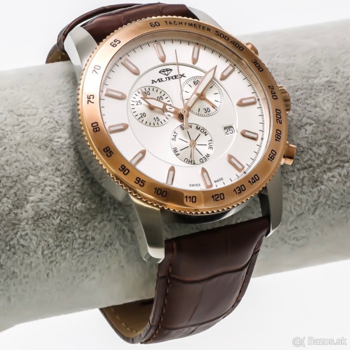 Elegantné pánske hodinky Murex Swiss Made – nové - 3