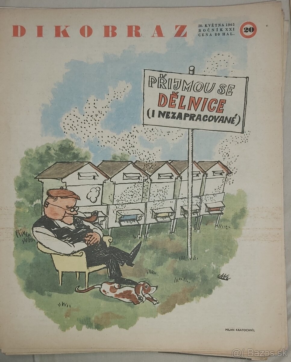 DIKOBRAZ - komplet ROČNÍK 1965 - 3