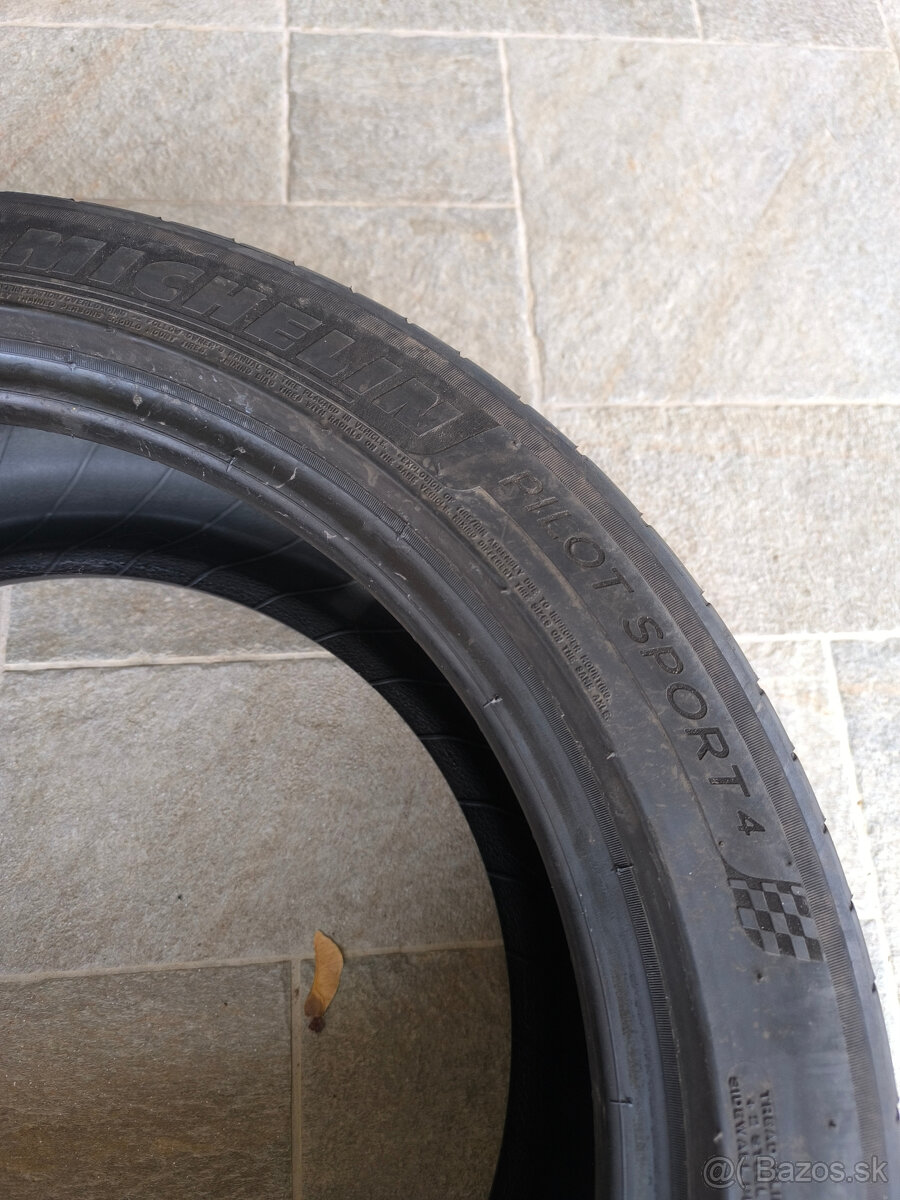 Pneumatiky 245/45 R19, Michelin Pilot Sport 4 - 3
