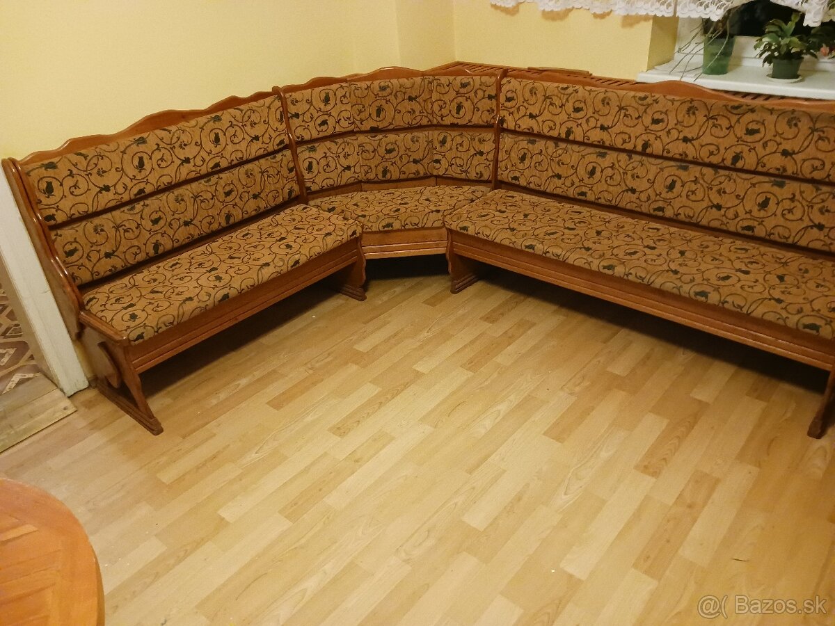 Predám rohovú lavicu a stôl - 3