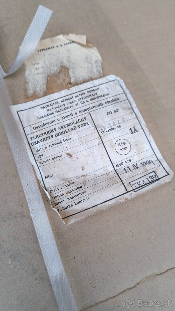 Tatramat EO 937 novy ohrievac - 3