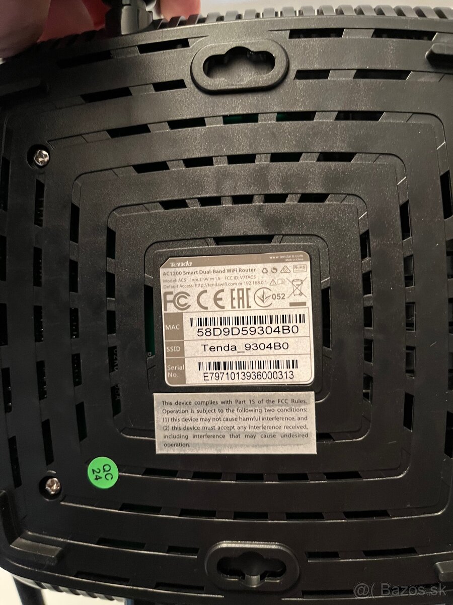 Tenda AC5 Smart Dual Band WiFi Router (AC1200) - 3