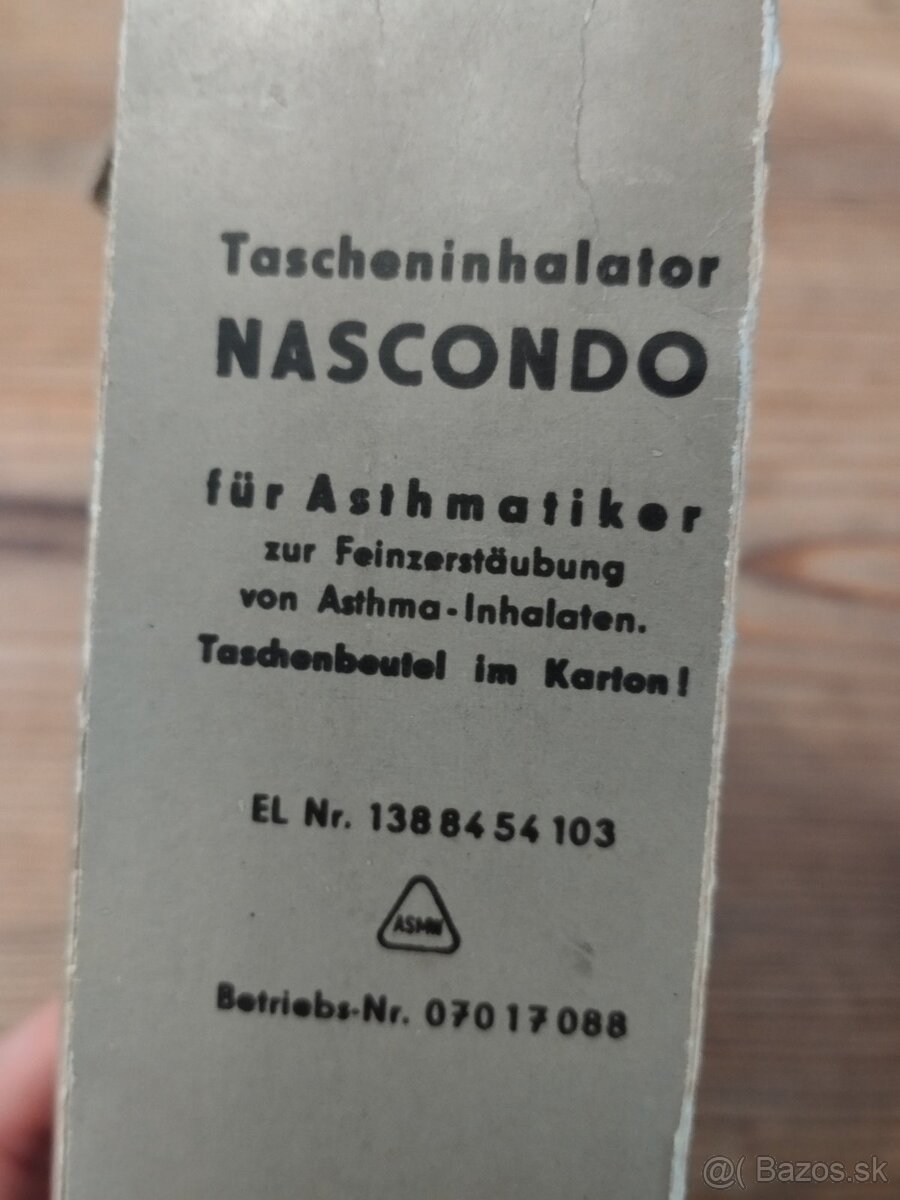 Retro Inhalátor pre astmatikov - 3