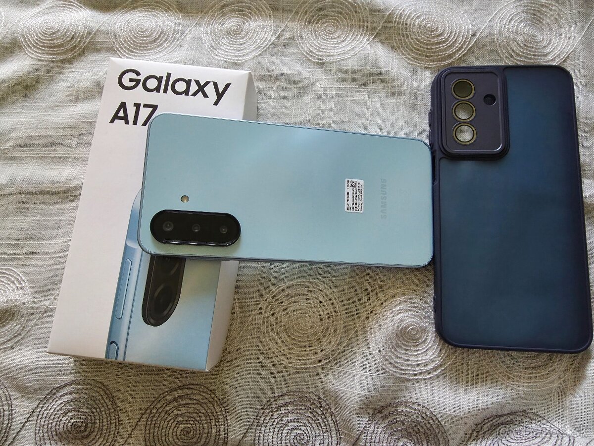 Samsung A17 4G duos modrý super stav - 3